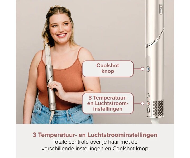 Flexstyle 5-in-1 Föhn en Styler - Stone