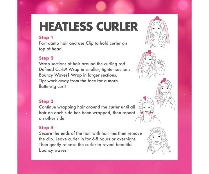 Heatless Curls Curler Kit