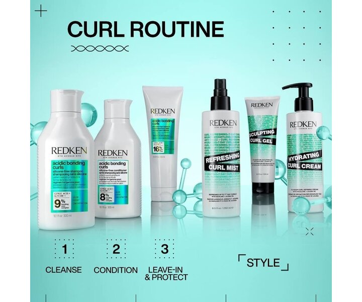 Acidic Bonding Curls Routine 2x300+2x250ml
