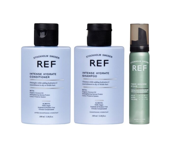 Curly Girl Hydrate Travelsize Set - 100ml + 100ml + 75ml