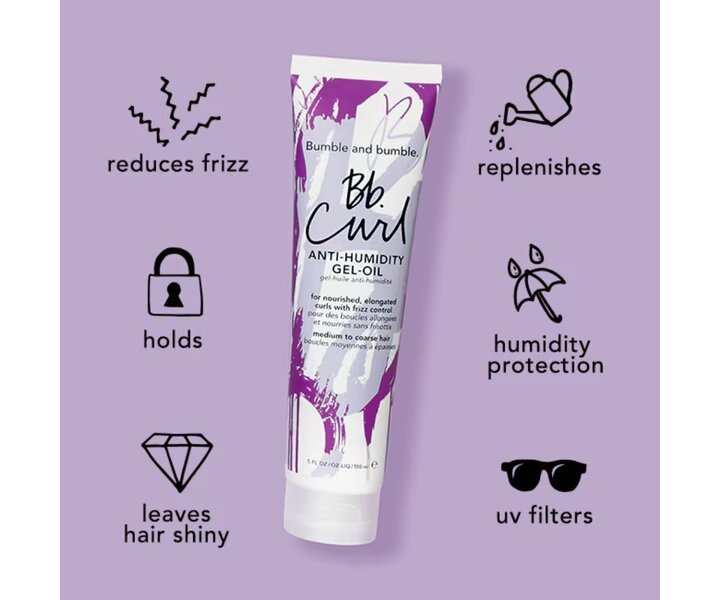 Curl Anti-Humidity Frizz Gel Oil - 150ml