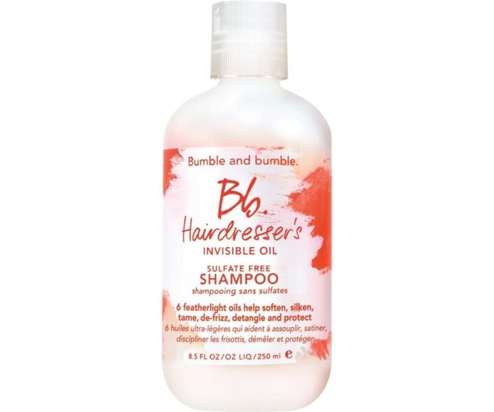 Hairdresser's Invisible Oil Sulfate Free Shampoo - 250ml