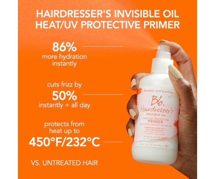 Hairdresser's Invisible Oil Heat/UV Protective Primer -250ml