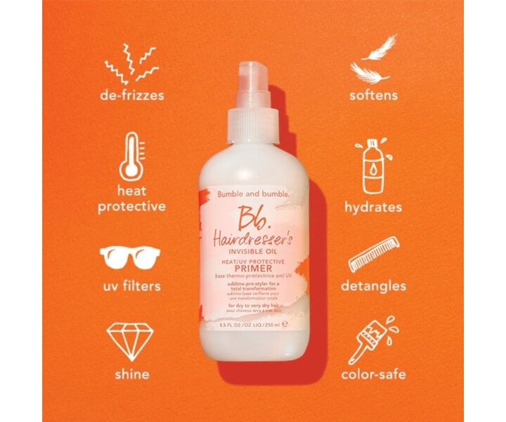 Hairdresser's Invisible Oil Heat/UV Protective Primer -250ml