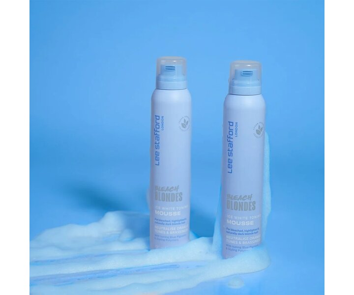 Bleach Blondes Ice White Toning Mousse - 200ml