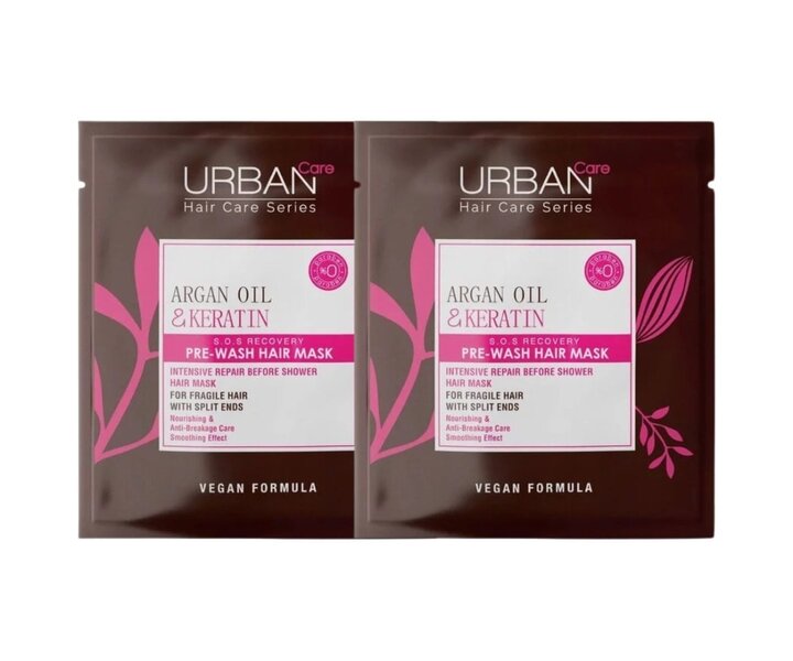 Argan Oil & Keratin Pre Hairmask - 2x50ml