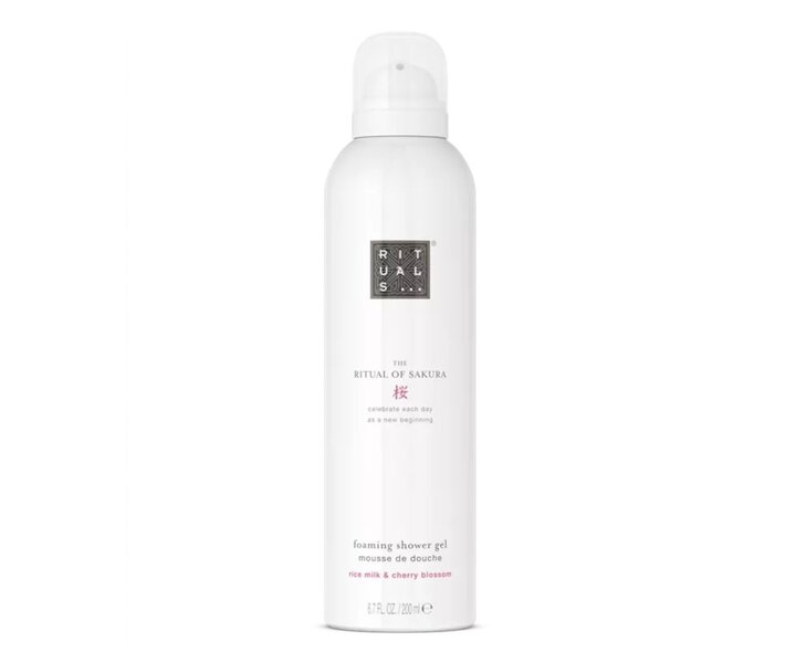Sakura Foaming Shower Gel - 200ml