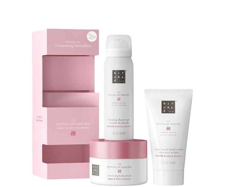 The Ritual of Sakura Trial Gift Set - 245ml