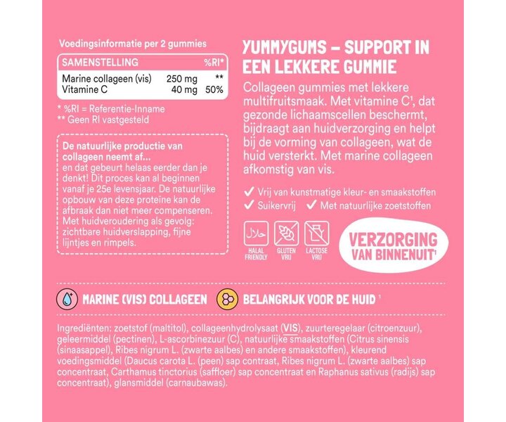Collagen Gummies - 60 pcs