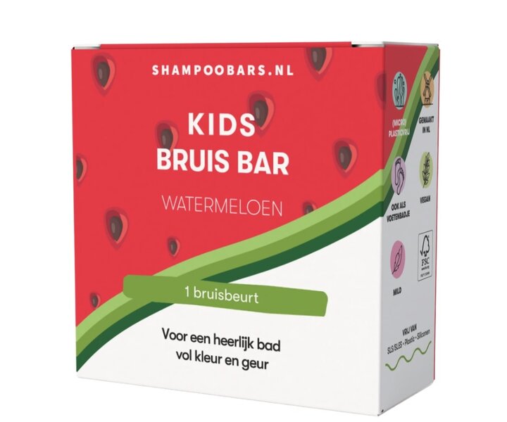Bruis Bar Kids Watermeloen - 60g