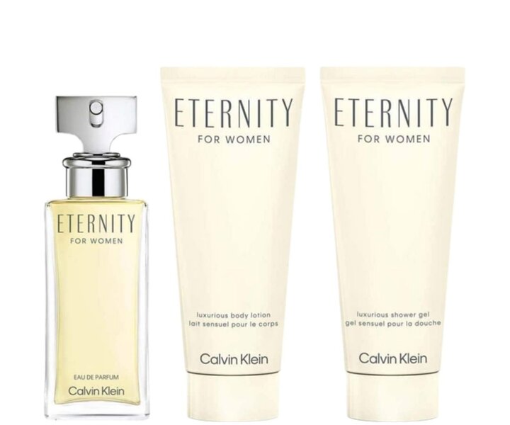 Eternity For Women Giftset Eau de Parfum - 50ml + 2x 100ml