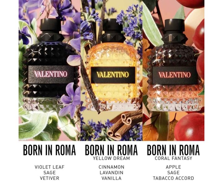 Born In Roma Coral Fantasy Uomo Eau de Parfum - 50ml