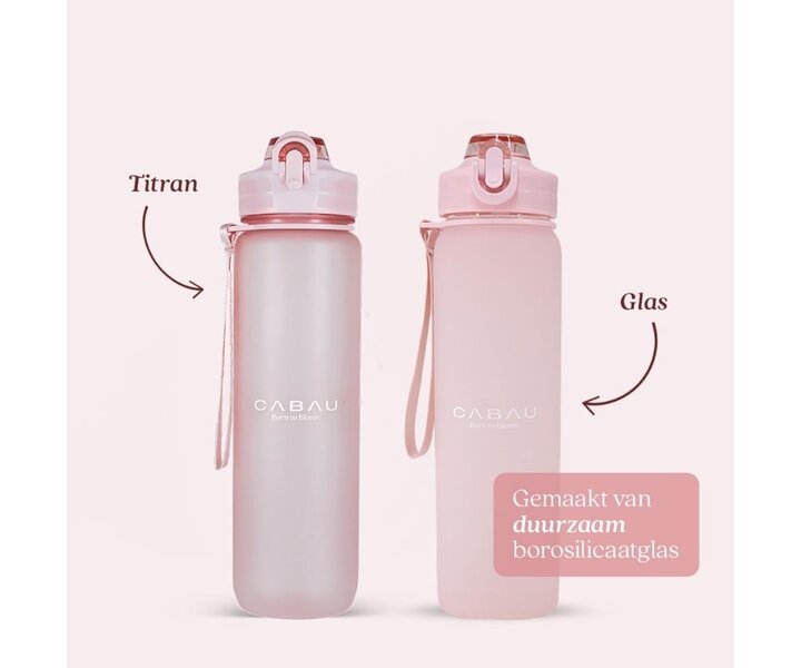 Bloom Glass Bottle - 1 Liter