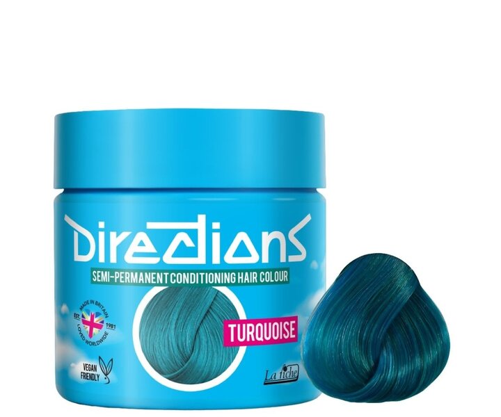 Directions Semi-Permanent Turquoise Color - 88ml