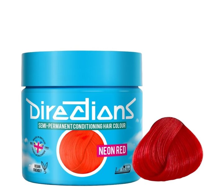 Directions Semi-Permanent Neon Red Color - 88ml