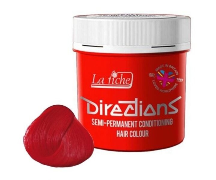 Directions Semi-Permanent Neon Red Color - 88ml