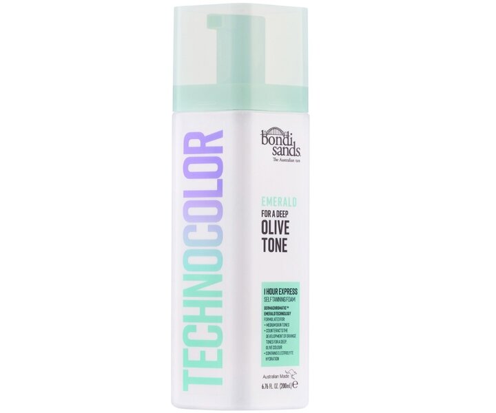 Technocolor 1 Hour Express Self Tanning Foam Emerald - 200ml