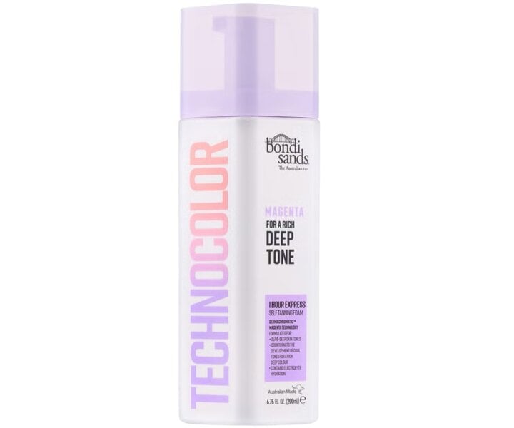 Technocolor 1 Hour Express Self Tanning Foam Magenta - 200ml