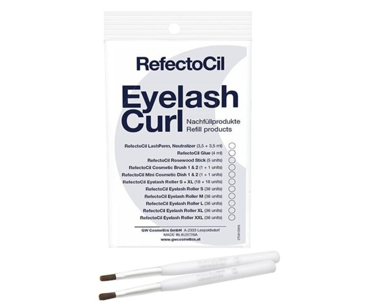 Eyelash Curl Refill Brush 1+2