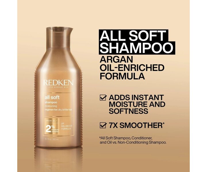 All Soft Argan Oil Shampoo