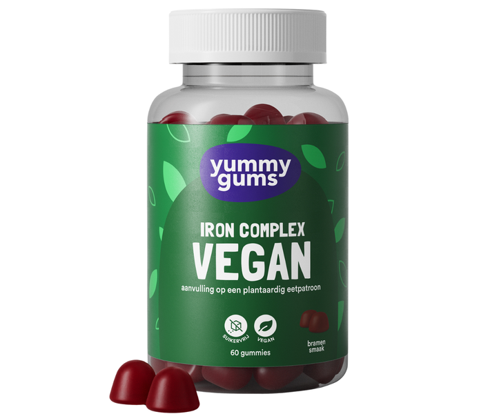 Iron Vegan Complex Gummies - 60pcs