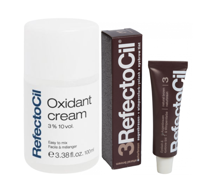 Wenkbrauwverf Oxidant Cream Set - 15+100ml