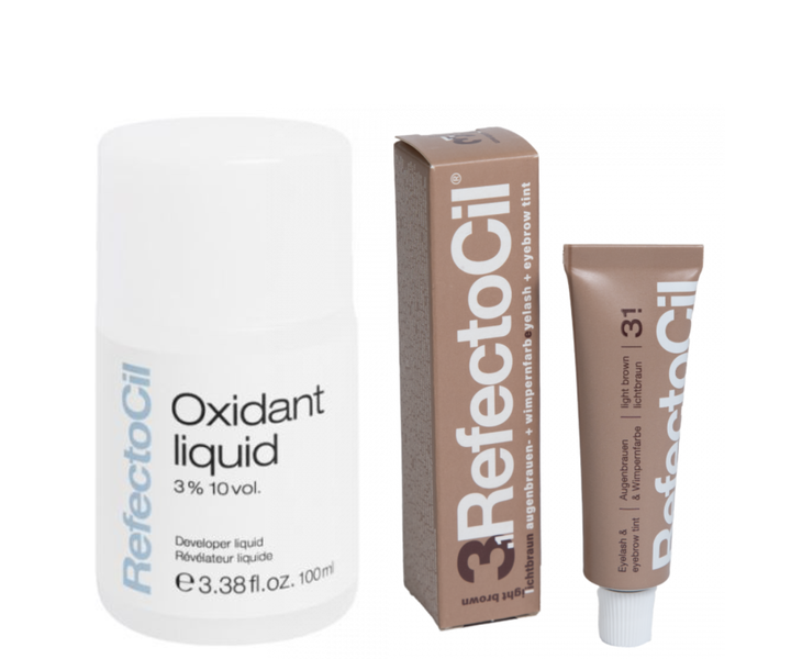 Wenkbrauwverf Oxidant Liquid Set - 15+100ml