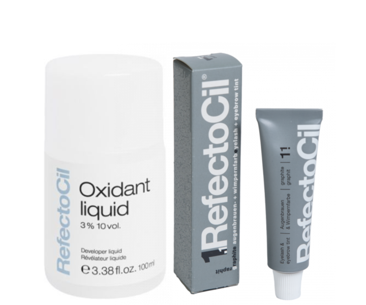 Wenkbrauwverf Oxidant Liquid Set - 15+100ml