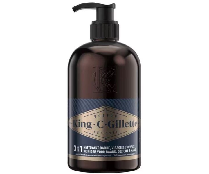 King C. Gillette Beard and Face Cleanser - 350ml