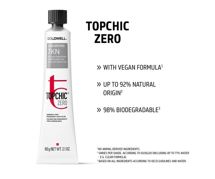 Topchic Zero Hair Color Tube - 60ml