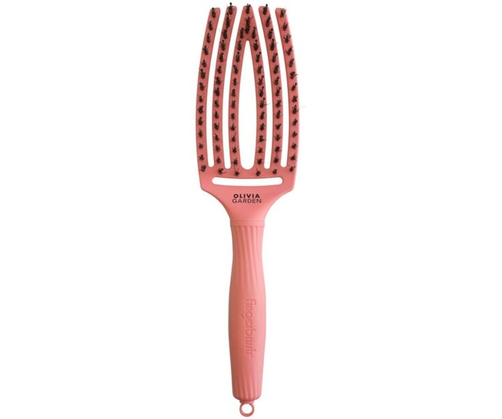 Finger Brush Love Edition Care Iconic Boar&Nylon Radiant Peach - Medium