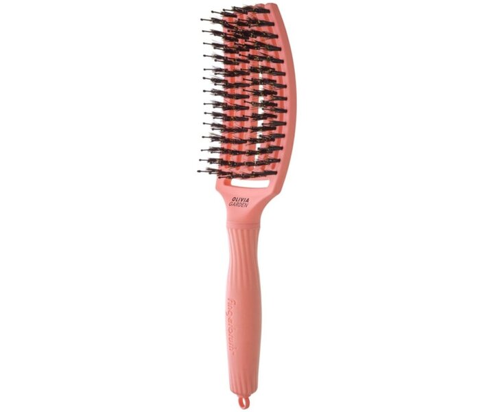 Finger Brush Love Edition Care Iconic Boar&Nylon Radiant Peach - Medium