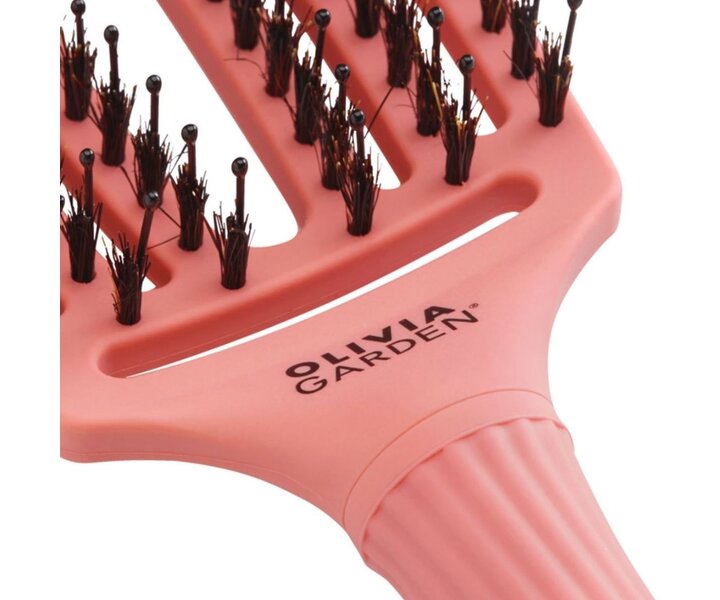 Finger Brush Love Edition Care Iconic Boar&Nylon Radiant Peach - Medium