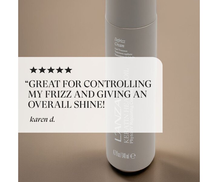 Keratin Healing Oil Defrizz Cream - 140ml