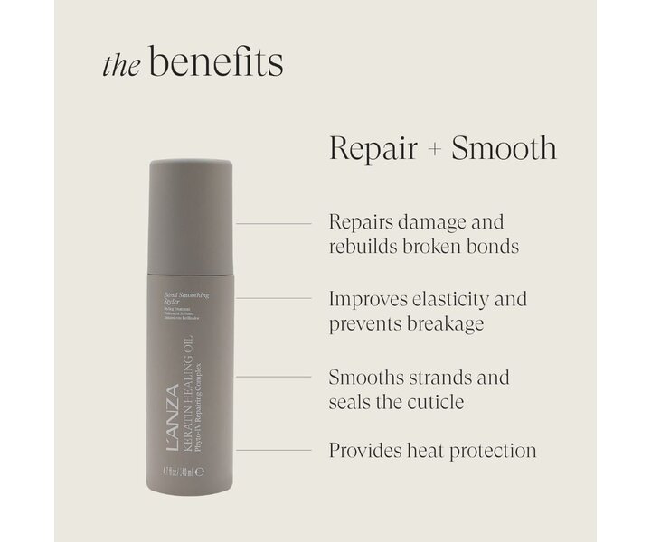 Keratin Healing Oil Bond Smoothing Styler - 140ml
