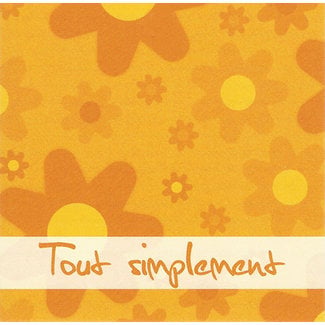 Carte de voeux 'Tout simplement' (7x7cm)