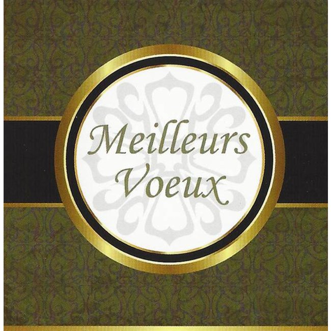 Greeting Card 'Meilleurs vœux' (1 pc)