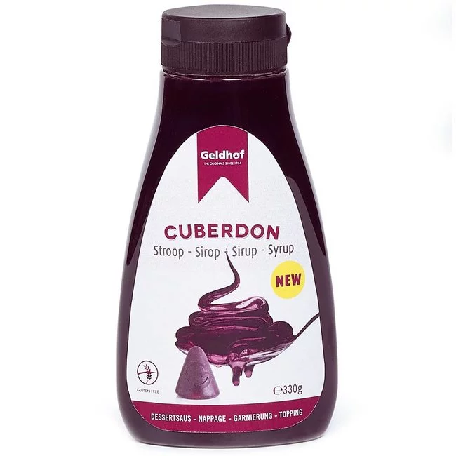 Geldhof Cuberdonstroop 330g - Authentieke Belgische Smaakmaker