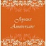 Carte de voeux Joyeux Anniversaire 7x7cm (1 pièce)
