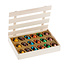 Leonidas Wooden Casket Filled with 18 Premium Liqueur Chocolates