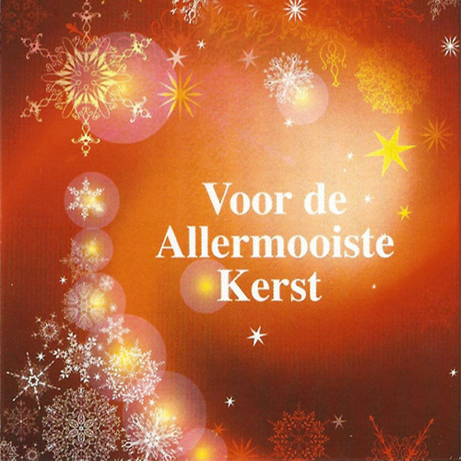 Grußkarte 'Voor de allermooiste Kerst' (7x7cm)