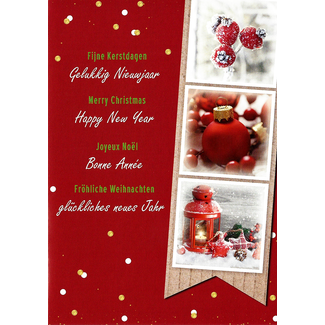 Joyeux Noël - Bonne Année (10x15cm)