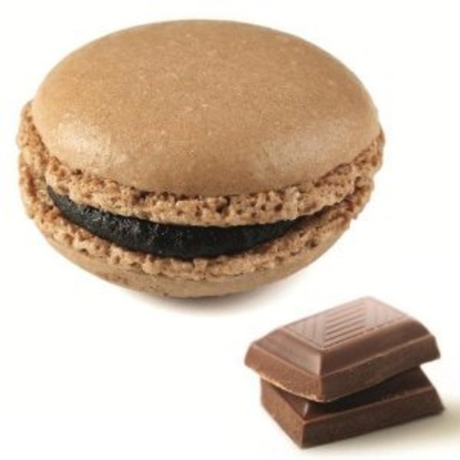 Macarons Vanilla, Mocha and Chocolate (6 pieces)