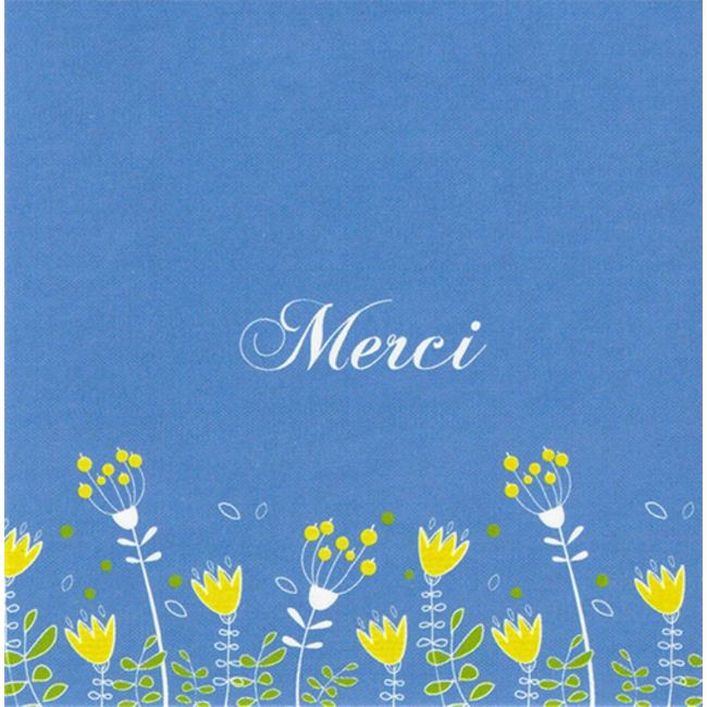 Greeting Card 'Merci' (1 piece)