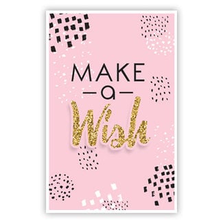 Greeting Card 'Make a Wish' (11x18cm)