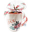 Porzellanbecher 'With Love' - Geschenkidee