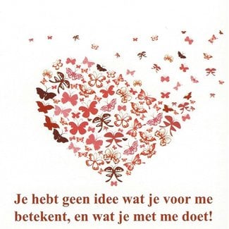 Greeting Card 'Je hebt geen idee...' (7x7cm)
