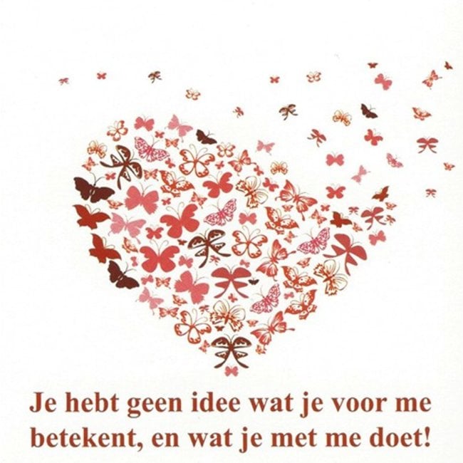 Greeting Card 'Je hebt geen idee...' (1 pc) - Personalize Your Gift