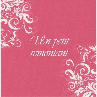 Greeting Card 'Un petit remontant' (7x7cm)