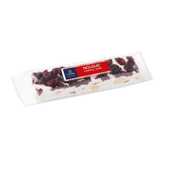 Leonidas Soft Cranberry Nougat 100g Value Pack (10 Pieces)
